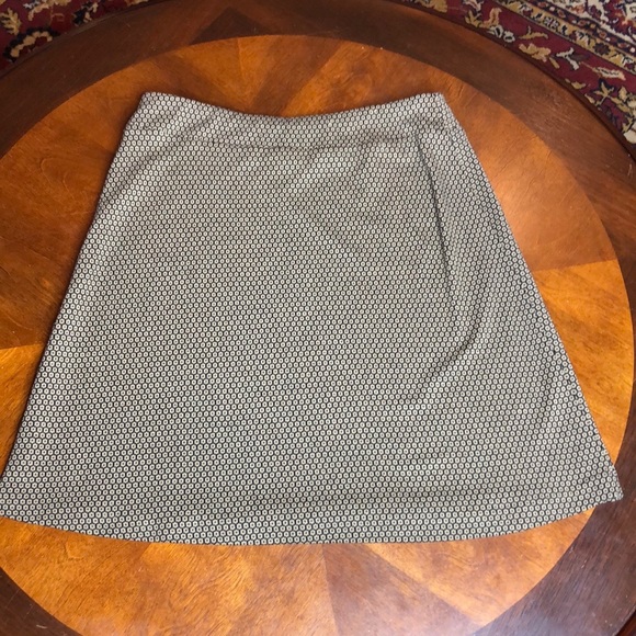 J Jill Geometric A Line Skirt SP - Picture 3 of 6